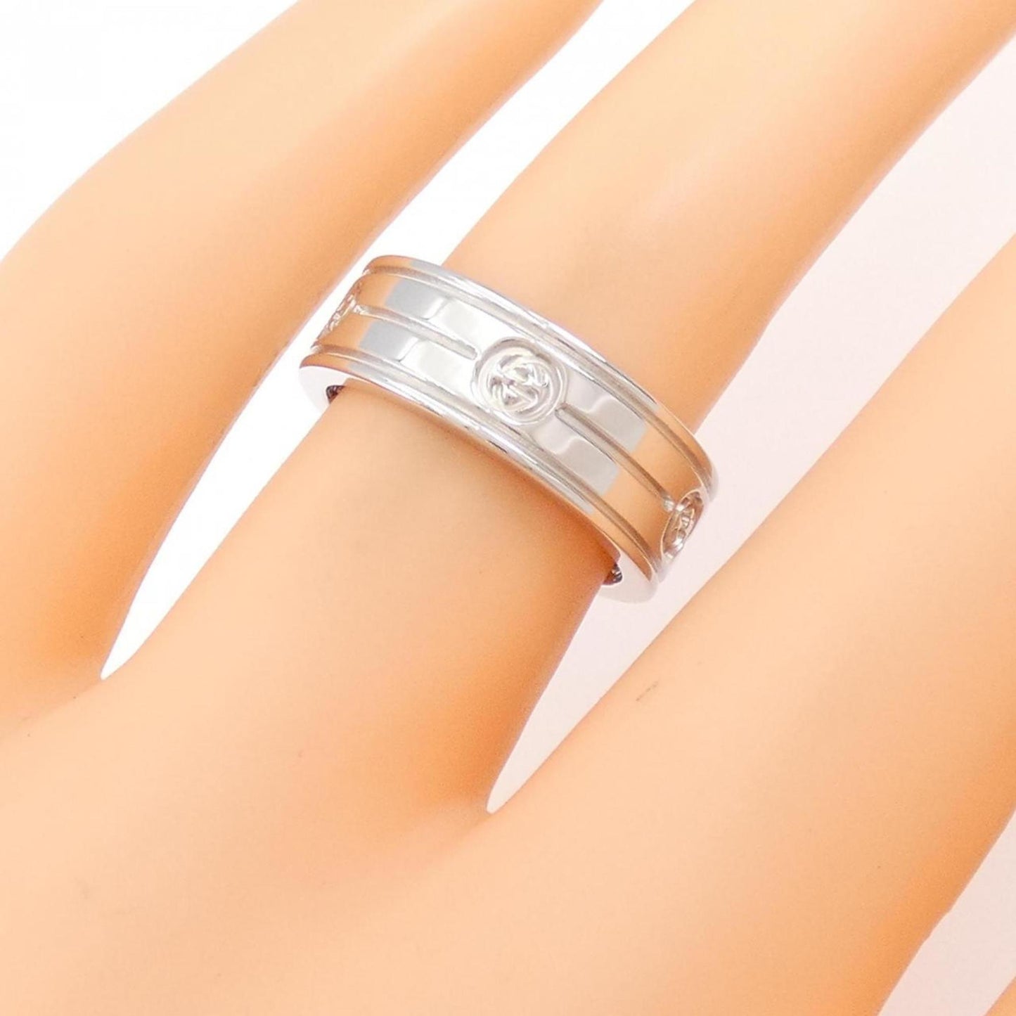 Gucci White Gold White Gold (18K) Band Ring