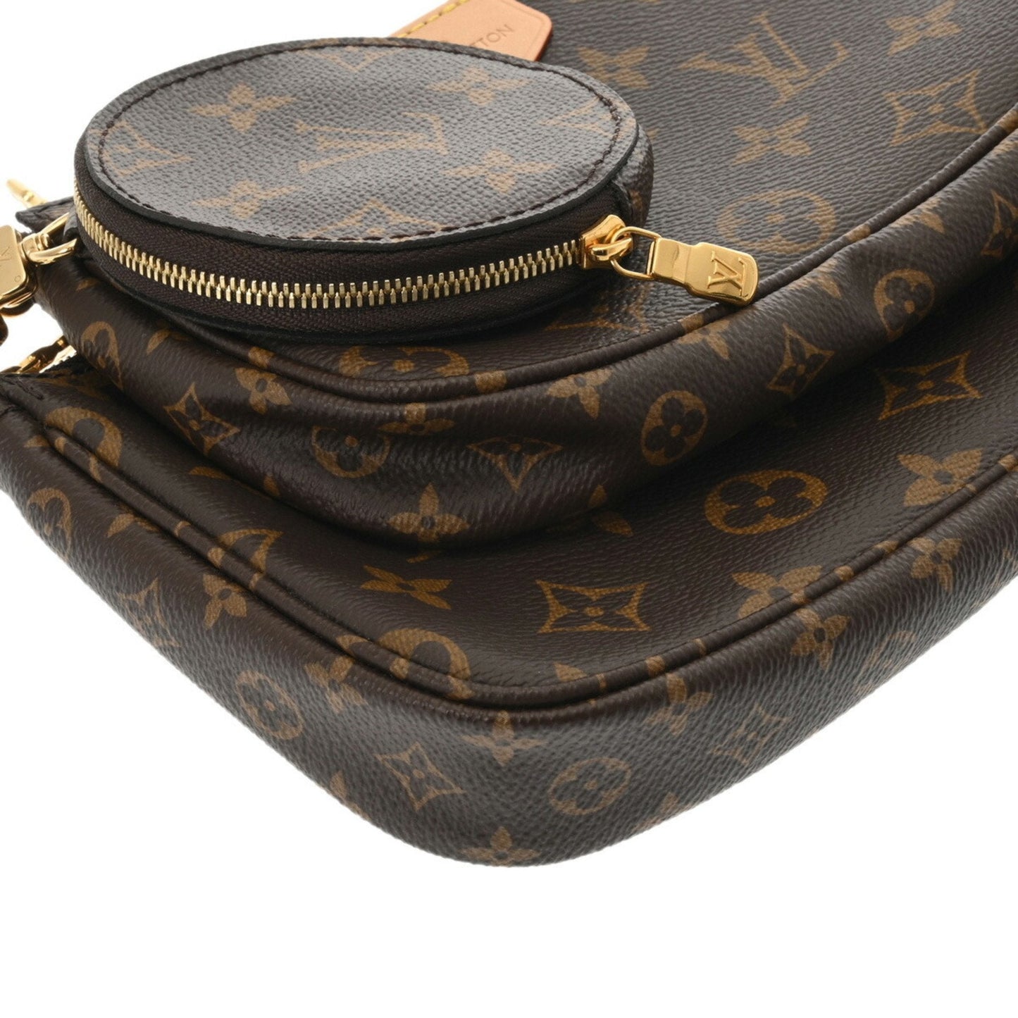 Louis Vuitton Khaki Monogram Monogram Pochette Pouch Shoulder Bag