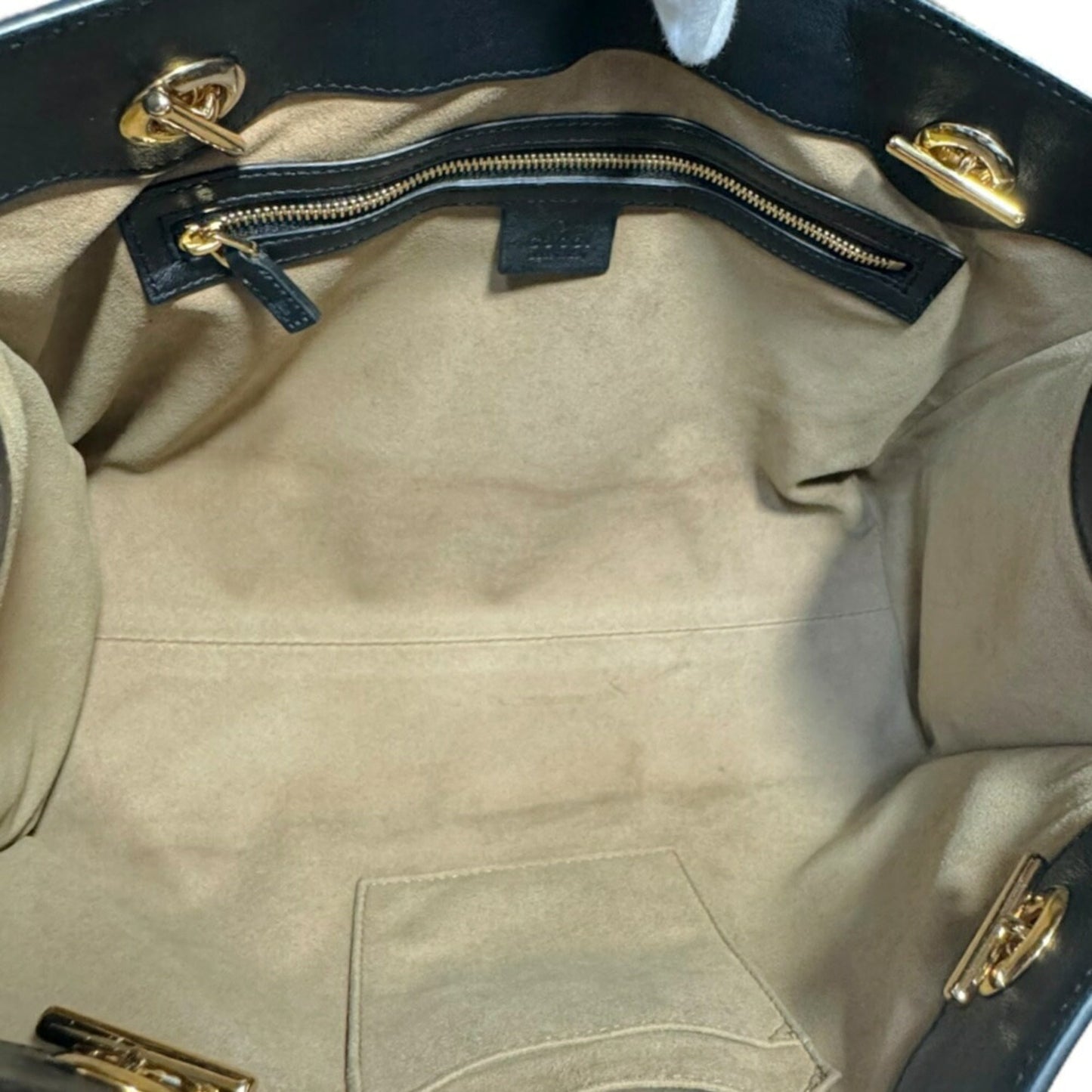 Gucci Daily Black Brown Gg Supreme Shoulder Bag