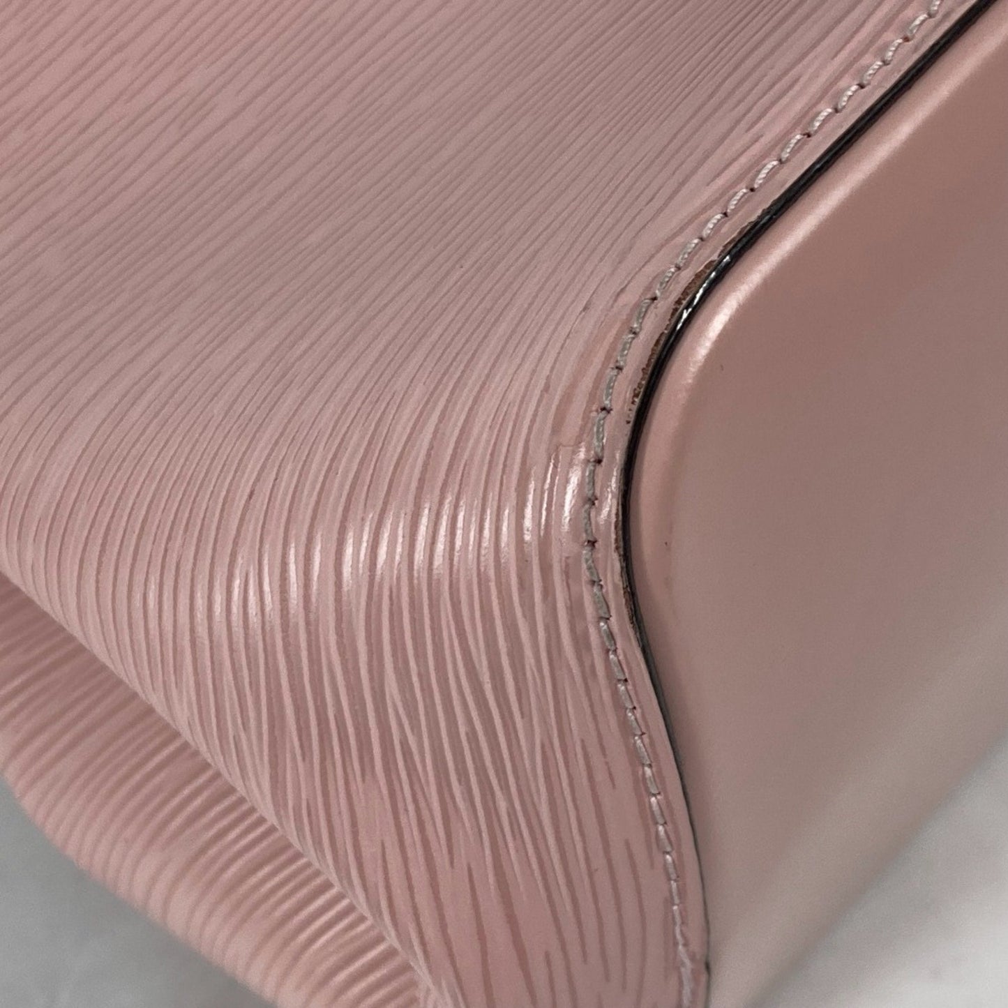Louis Vuitton Pink Leather Shoulder Bag