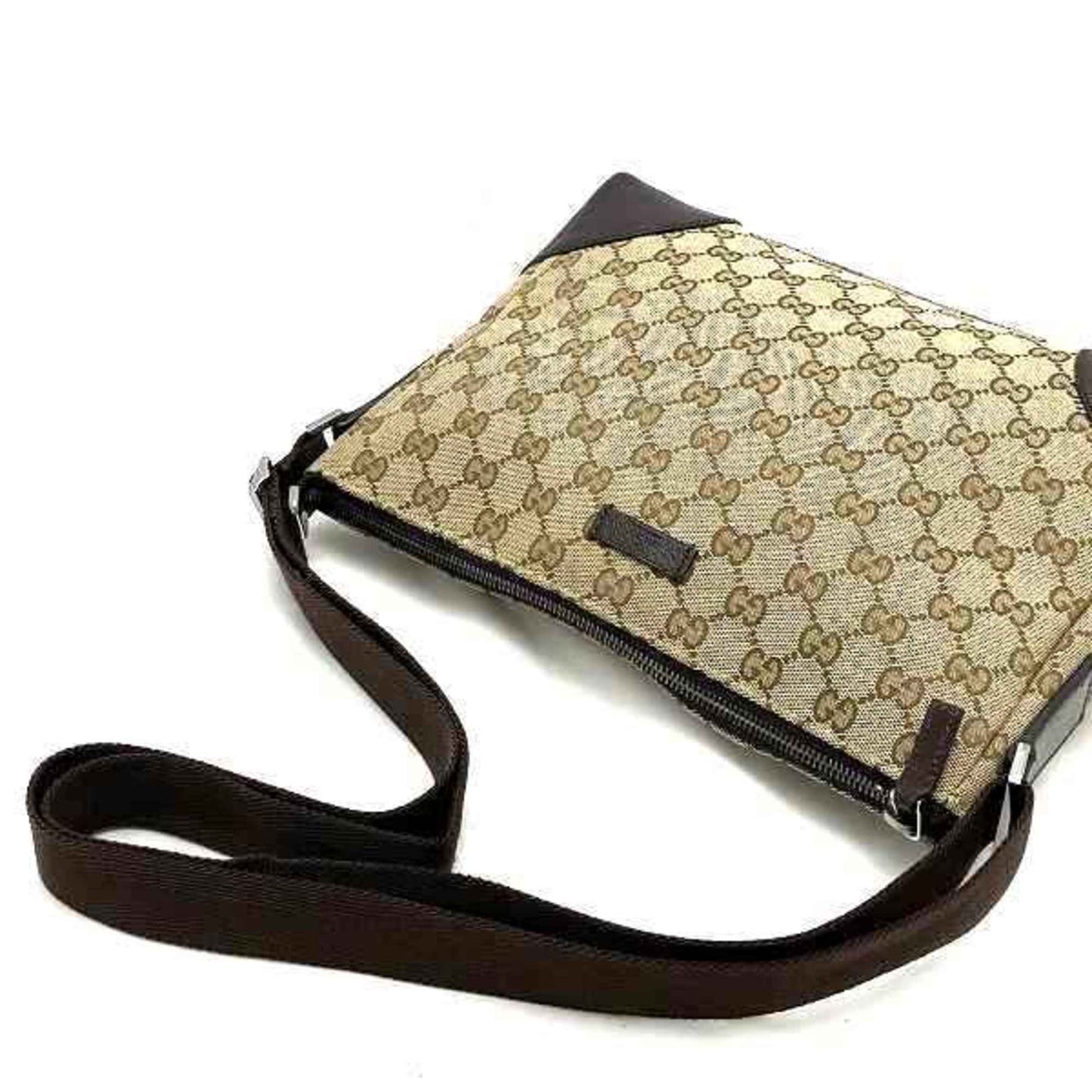 Gucci Brown Pvc Shoulder Bag