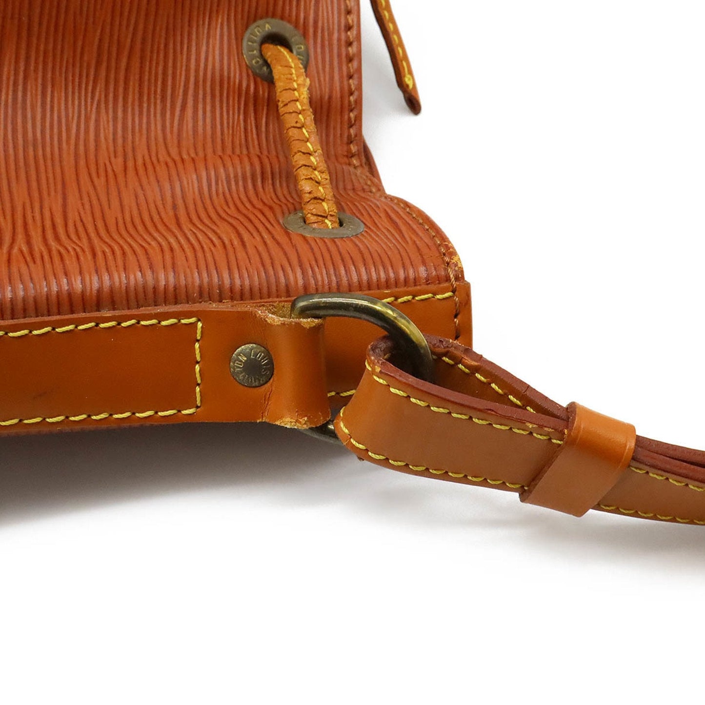 Louis Vuitton Gold Cipango Kenyan Brown Epi Leather Shoulder Bag