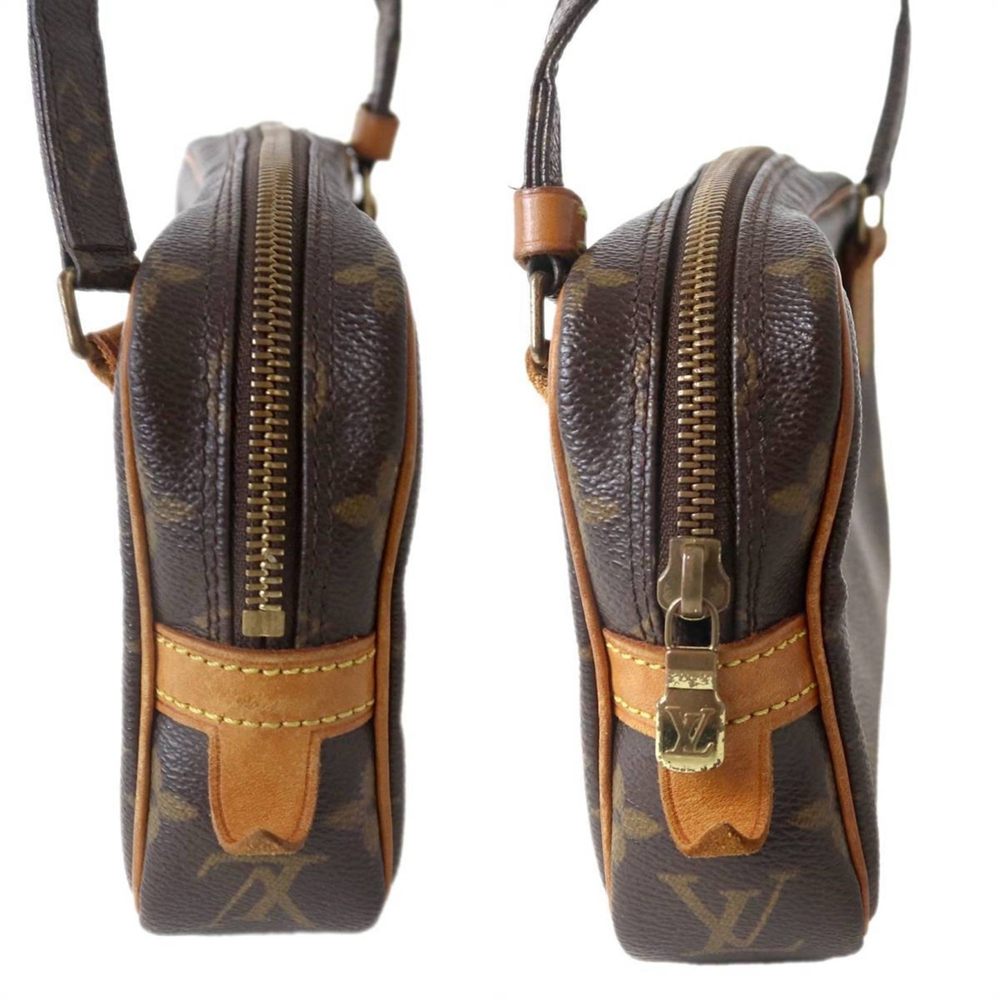 Louis Vuitton Monogram Brown Monogram Pochette Shoulder Bag