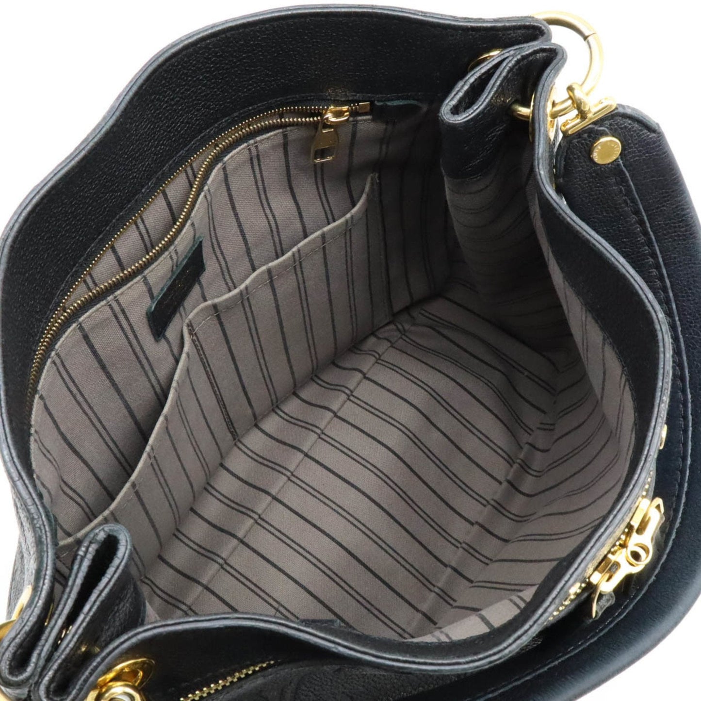 Louis Vuitton Monogram Impression Black Noir Monogram Empreinte Shoulder Bag