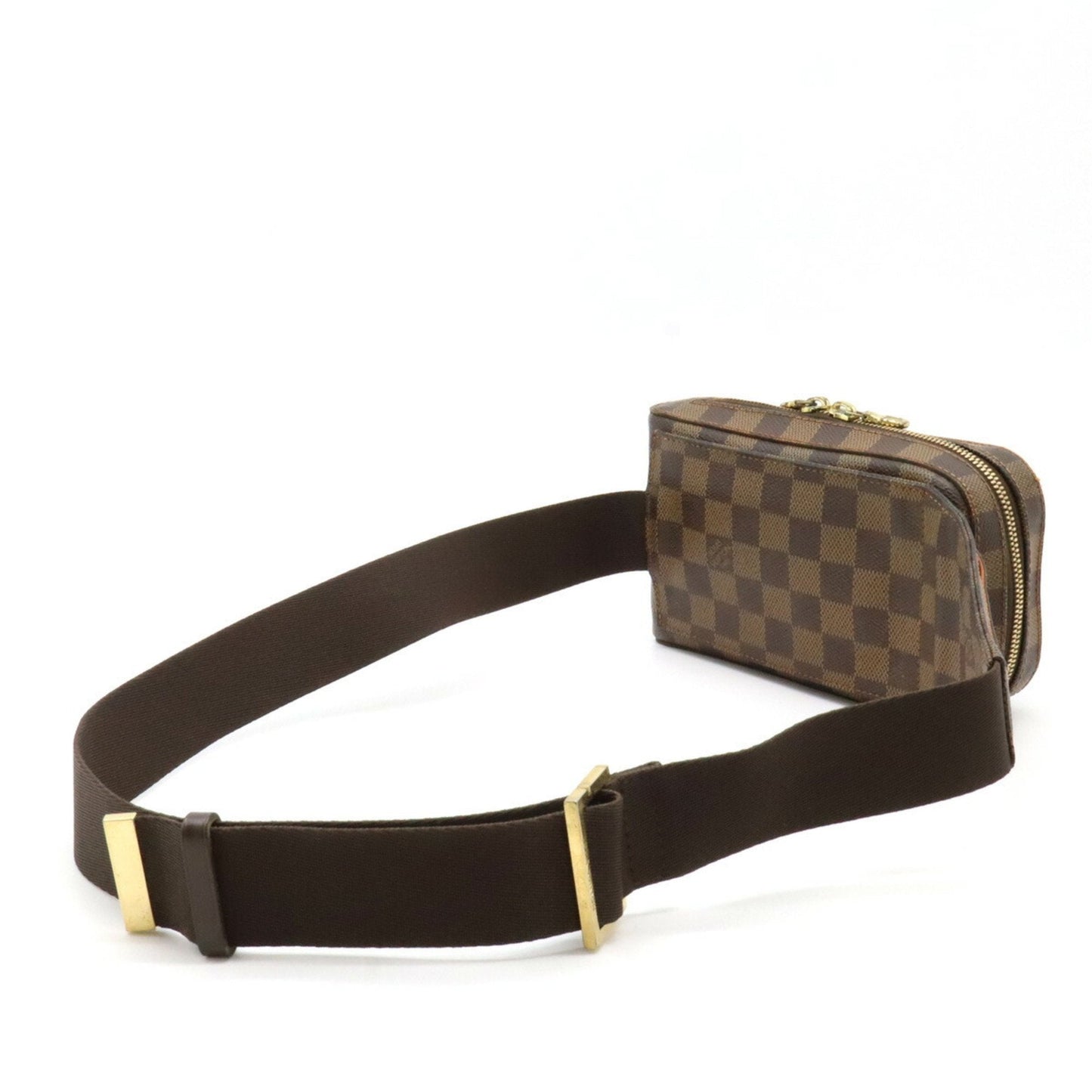 Louis Vuitton Brown Damier Canvas Pvc Shoulder Bag Sling Bag