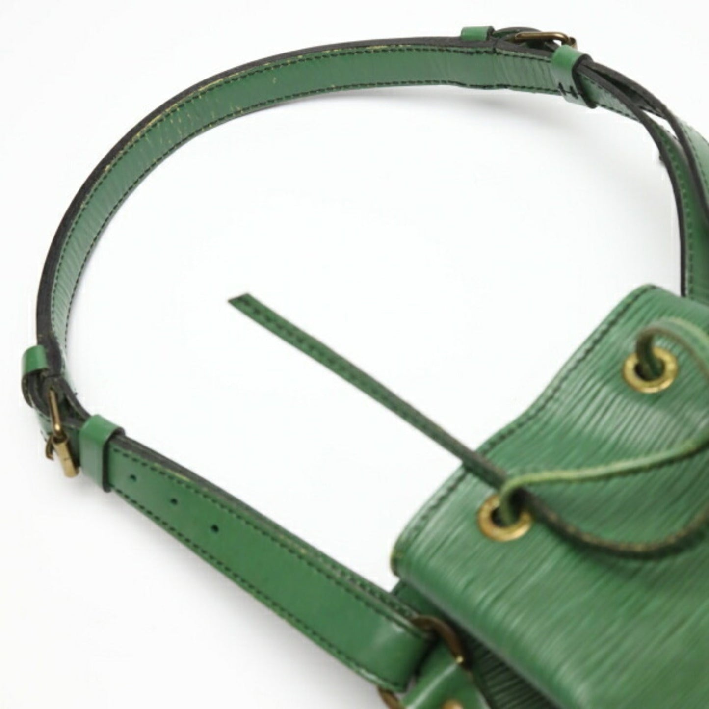 Louis Vuitton Borneo Green Epi Leather Shoulder Bag