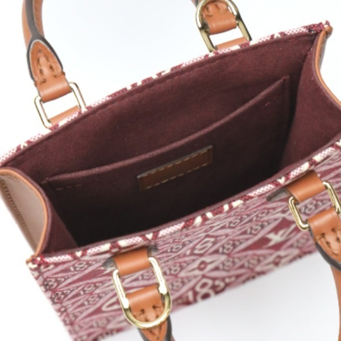 Louis Vuitton Red Color Leather Shoulder Bag