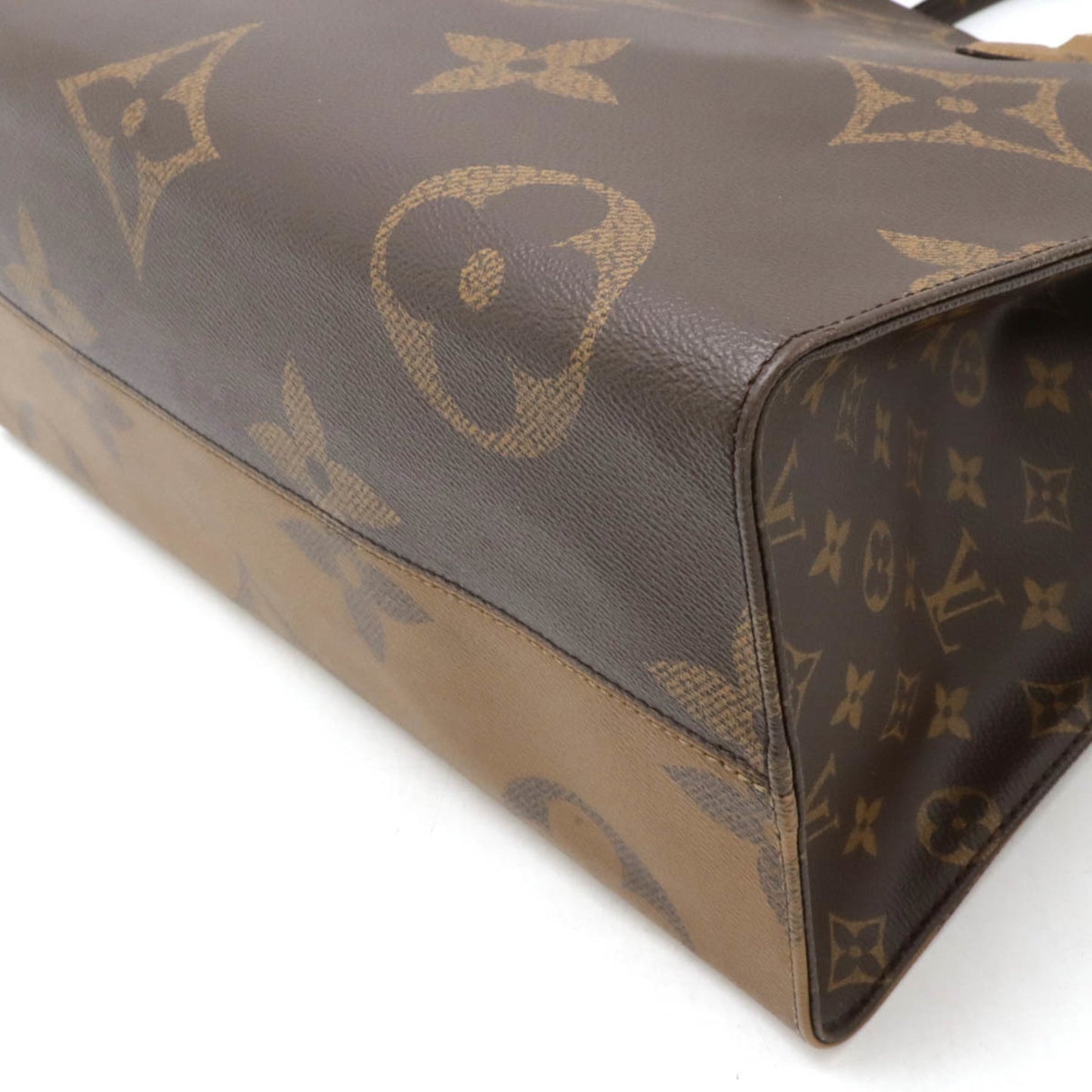 Louis Vuitton Brown Monogram Shoulder Bag Tote Bag