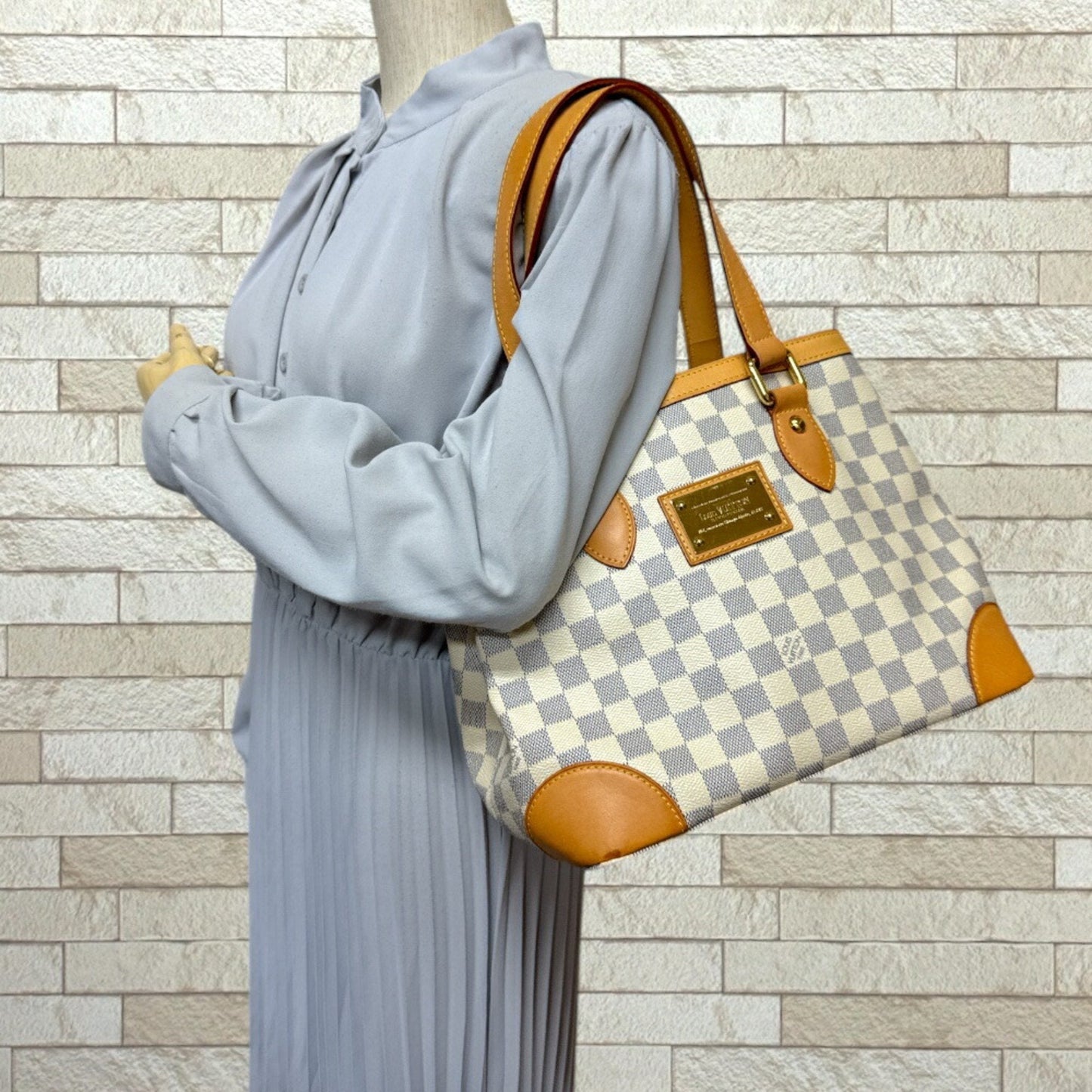 Louis Vuitton Damier Azur White Damier Azur Shoulder Bag