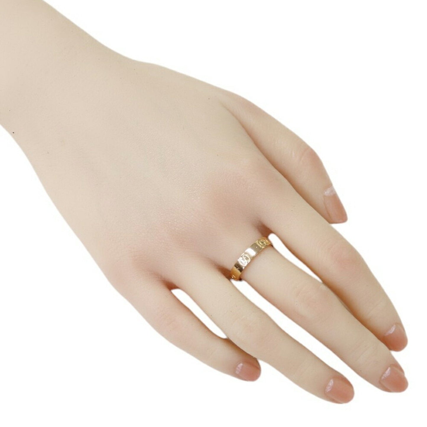 Gucci Icon Gold Pink Gold Pink Gold (18K) Band Ring