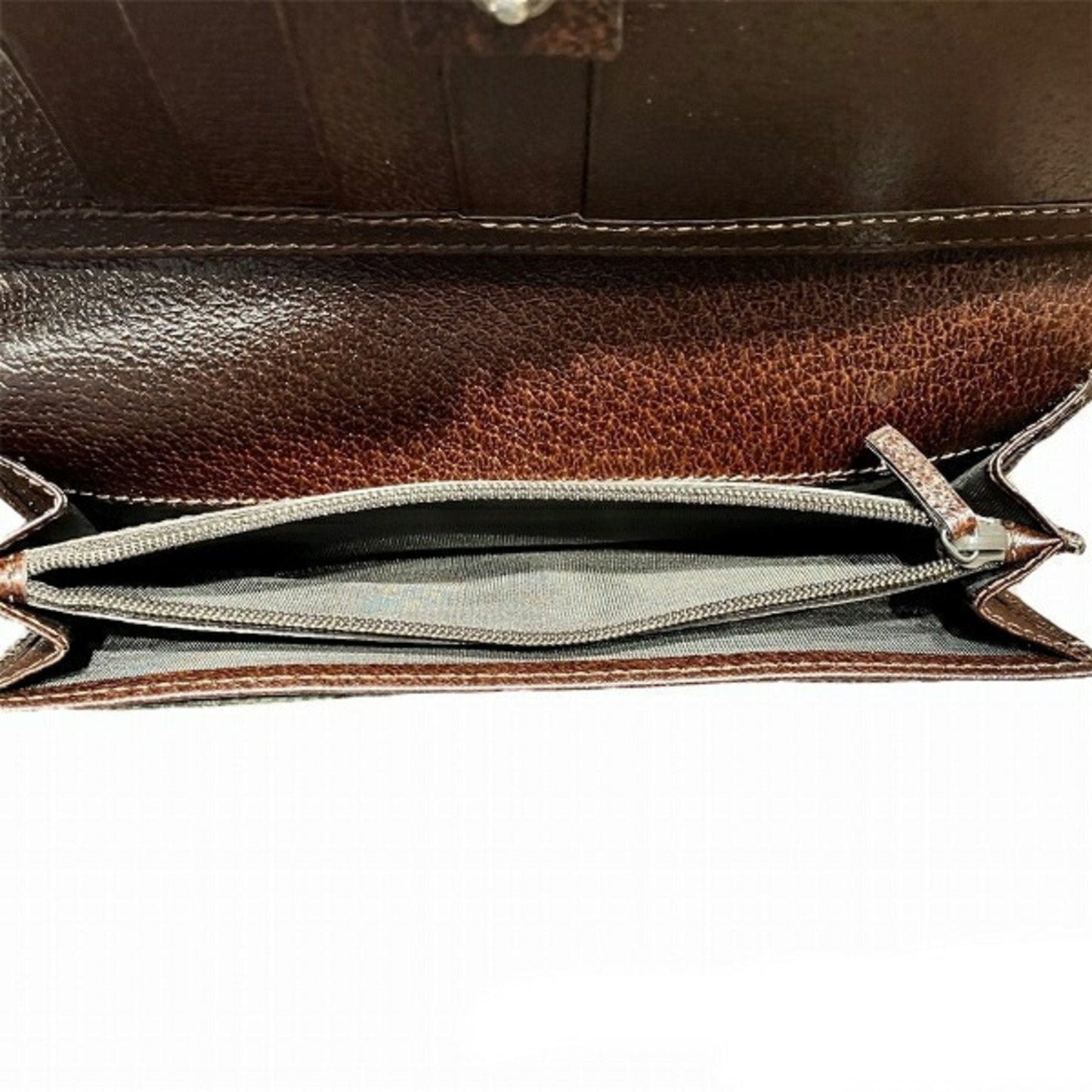 Gucci Gg Supreme Beige Brown Gg Supreme Wallet (Bi-Fold)