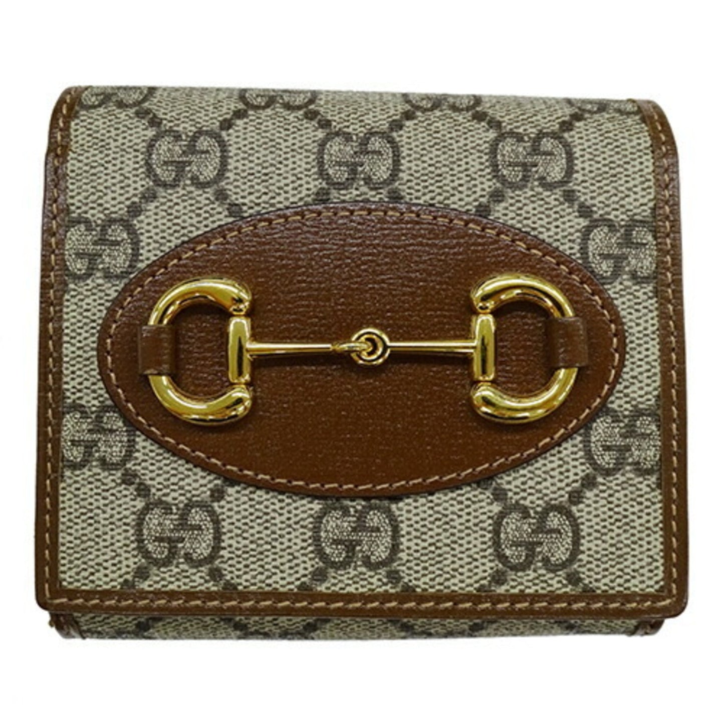 Gucci Brown Gg Supreme Wallet (Bi-Fold) ()