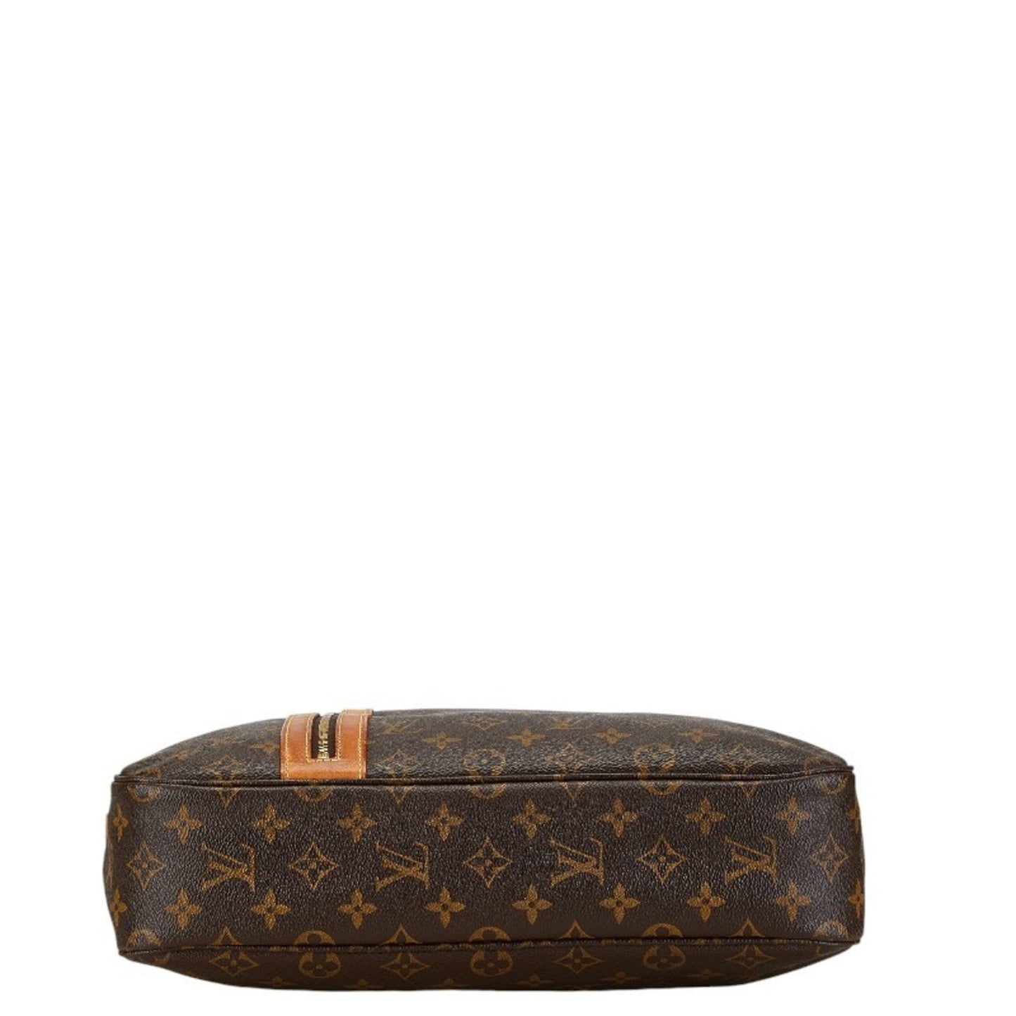 Louis Vuitton Brown Pvc Leather Handbag Shoulder Bag