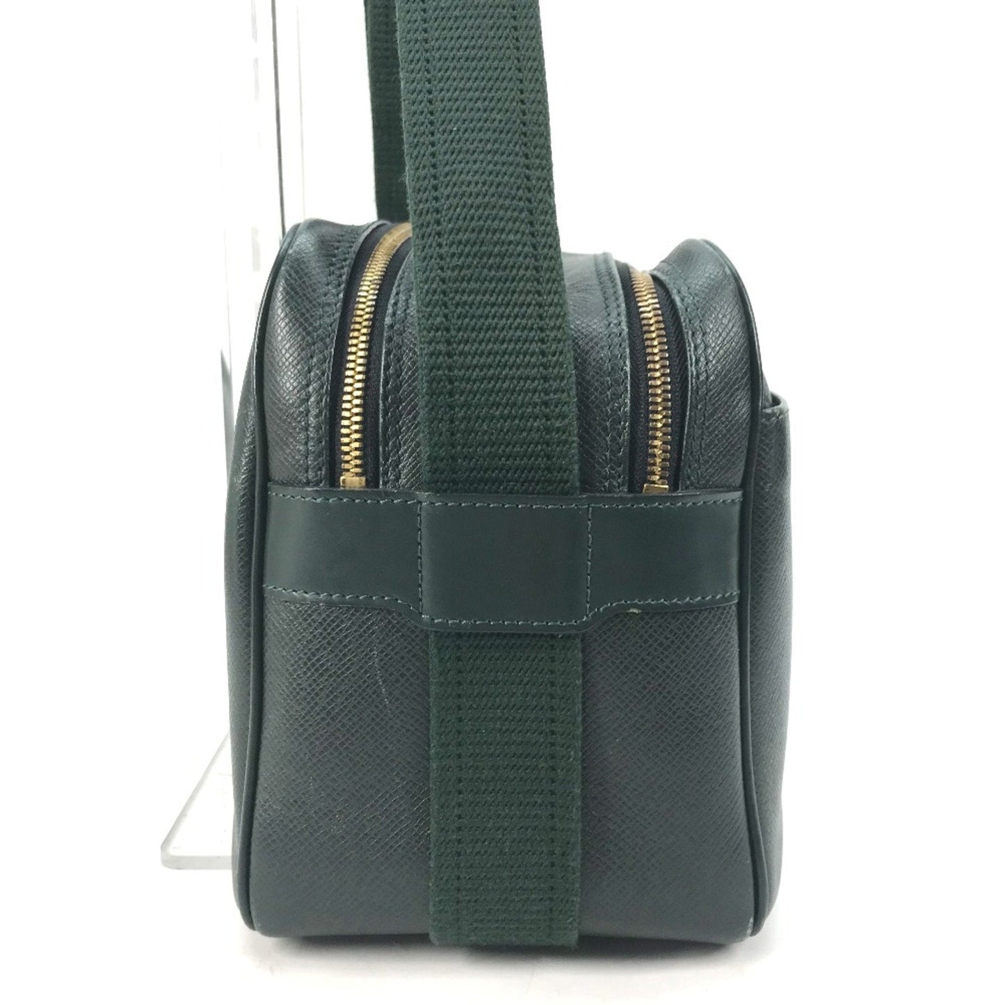 Louis Vuitton Green Leather Shoulder Bag