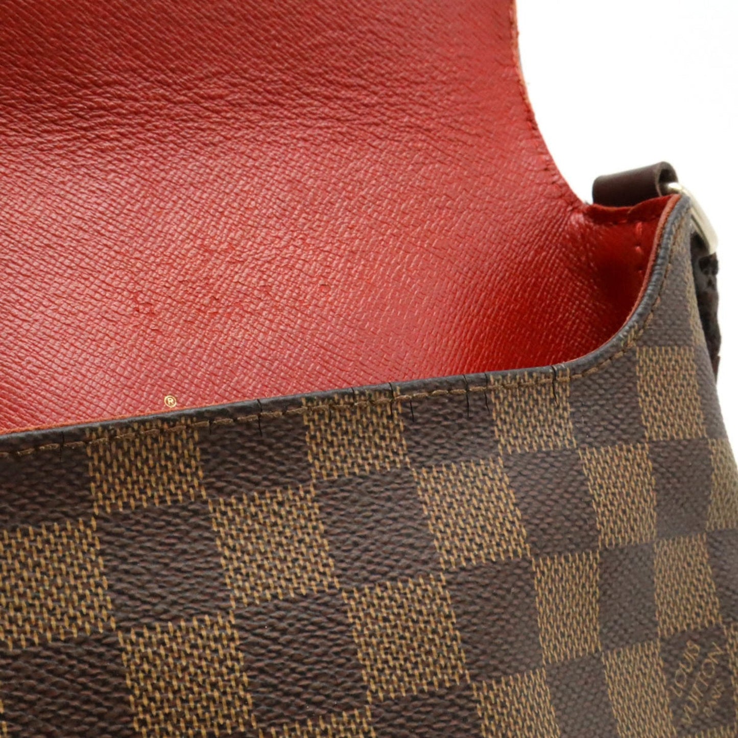 Louis Vuitton Brown Pvc Shoulder Bag