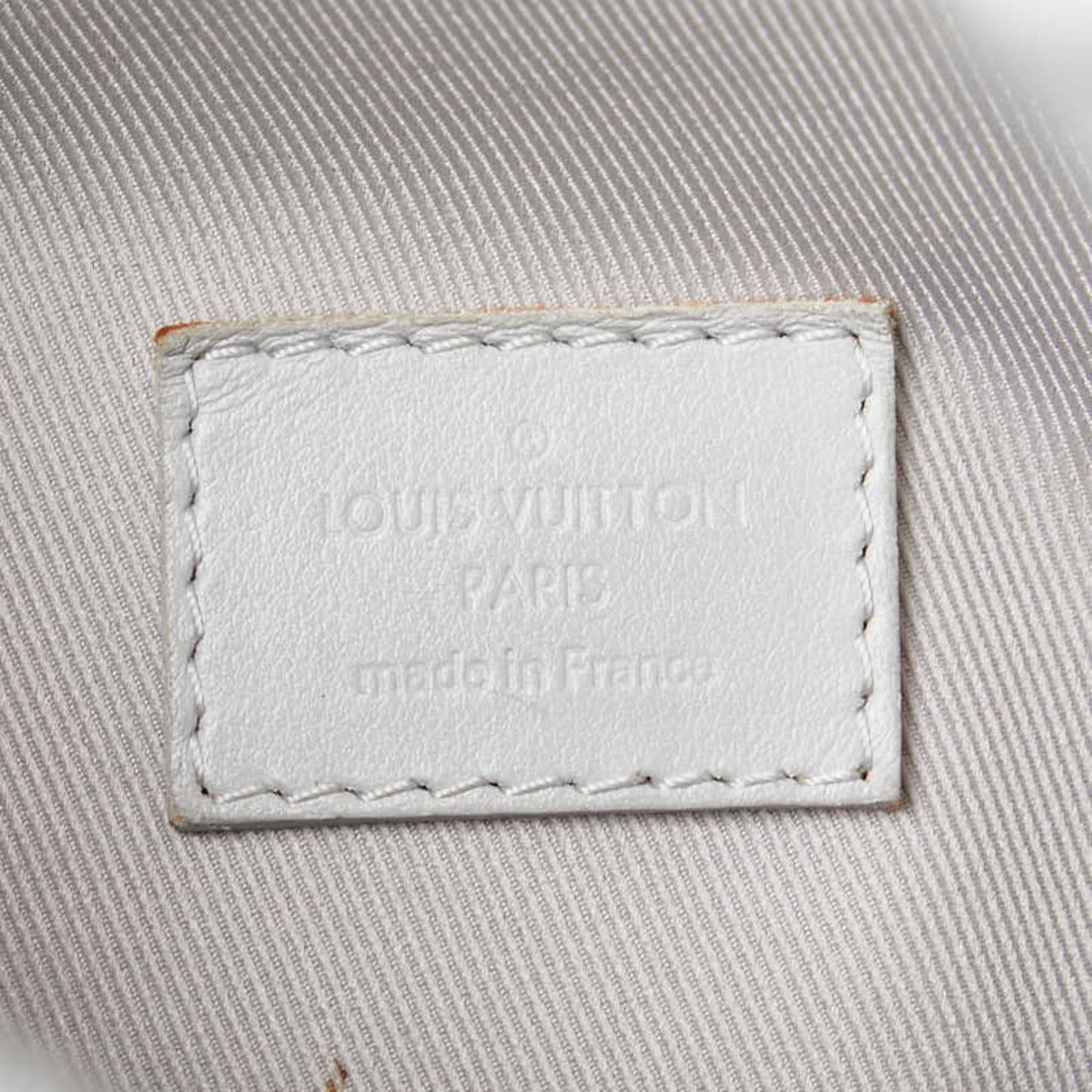 Louis Vuitton Gray Pvc Leather Shoulder Bag