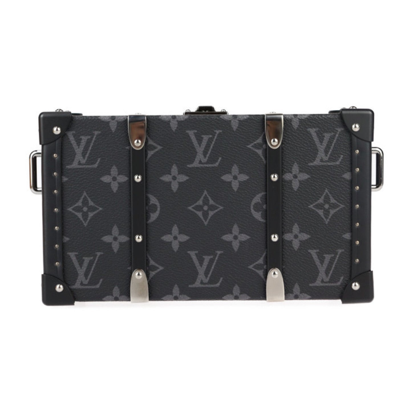 Louis Vuitton Black Gray Monogram Eclipse Monogram Eclipse Clutch Bag Shoulder Bag