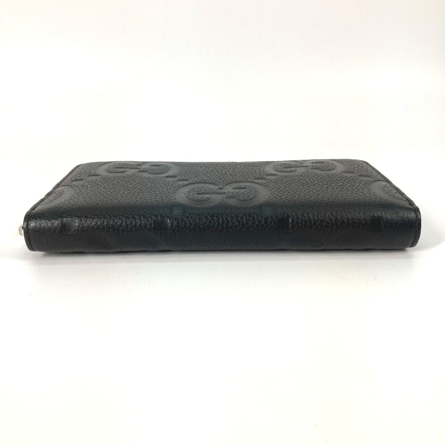 Gucci Black Leather Long Wallet (Bi-Fold)