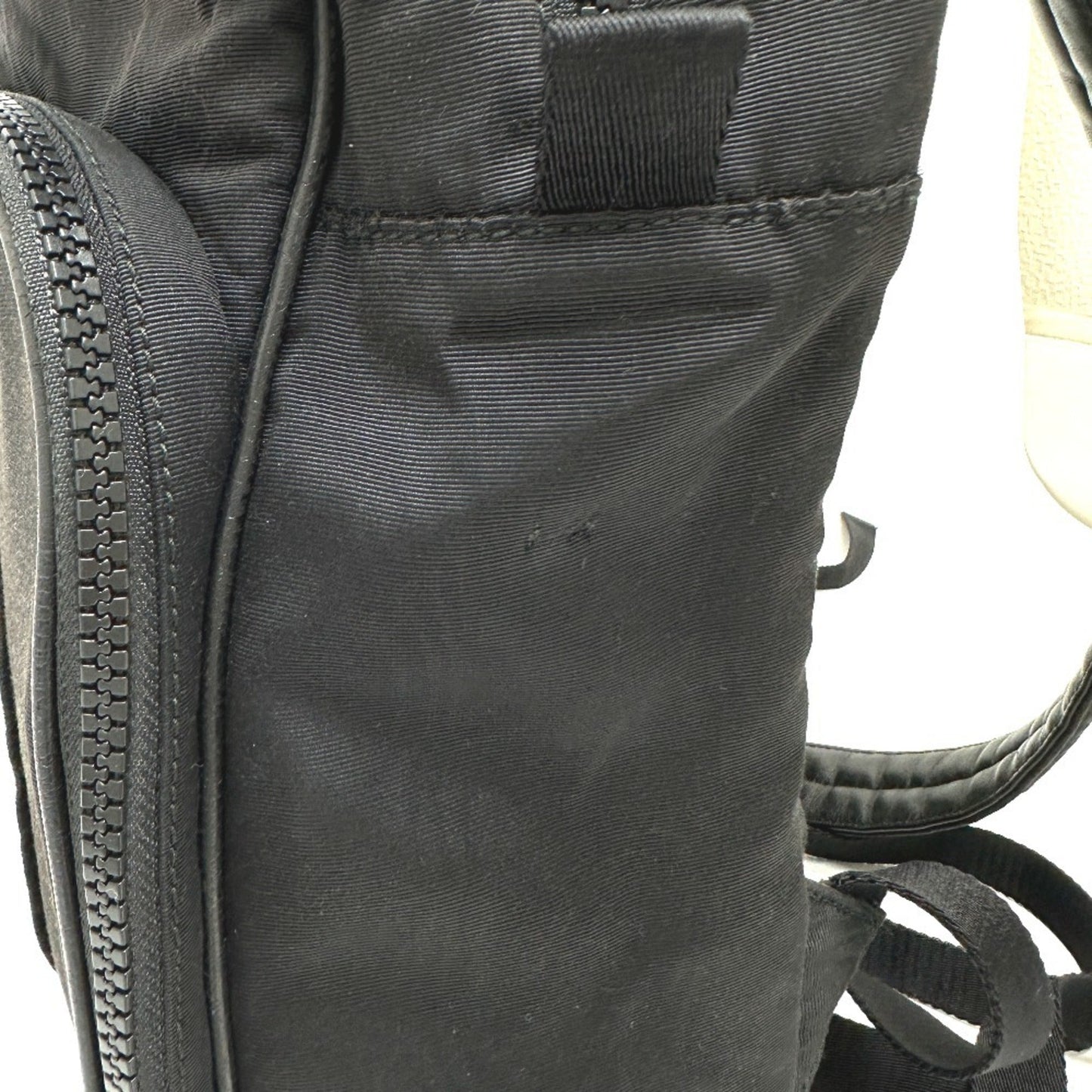 Gucci Black Canvas Backpack