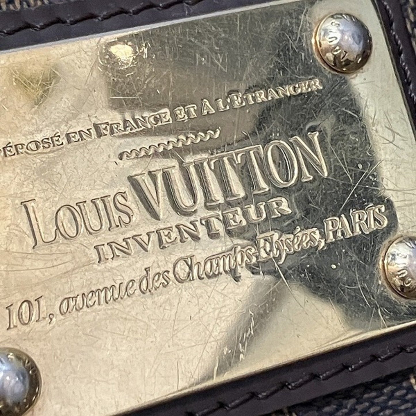 Louis Vuitton Brown Damier Canvas Damier Canvas Shoulder Bag