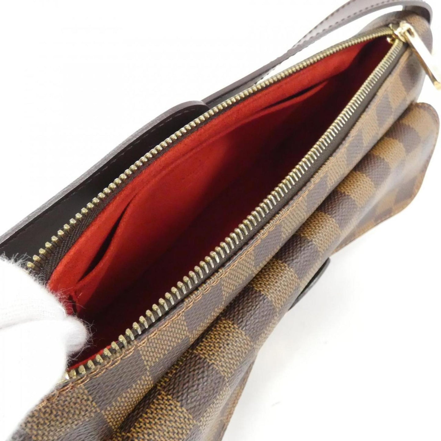 Louis Vuitton Damier Ebene Coated Canvas Shoulder Bag