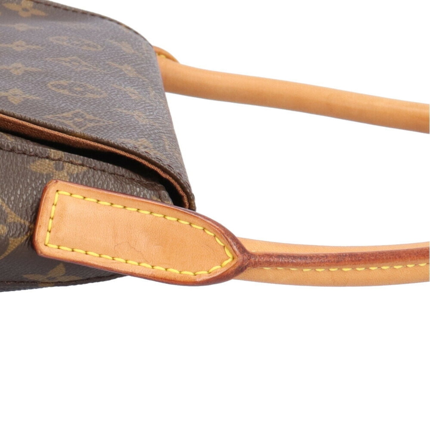 Louis Vuitton Brown Monogram Canvas Shoulder Bag