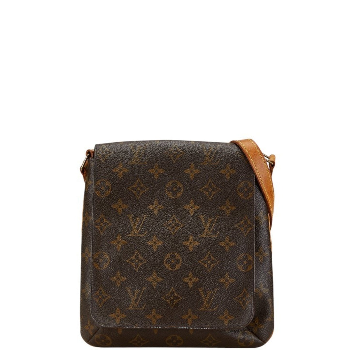 Louis Vuitton Brown Monogram Pvc Leather Shoulder Bag ()