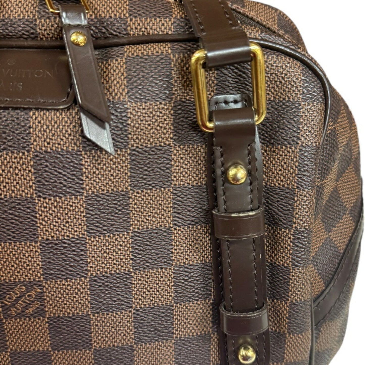 Louis Vuitton Damier Brown Damier Canvas Damier Canvas Shoulder Bag