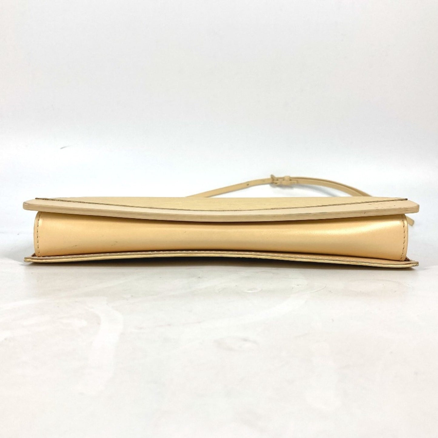 Louis Vuitton Vanilla Yellow Epi Leather Clutch Bag Pouch Shoulder Bag