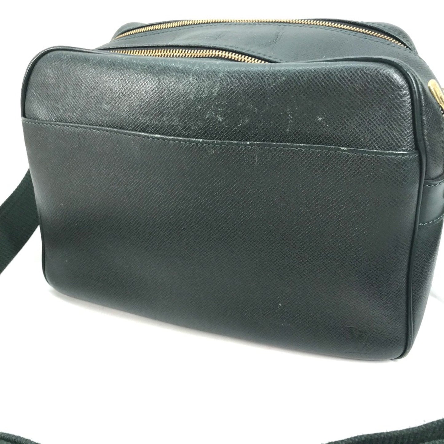 Louis Vuitton Green Leather Shoulder Bag