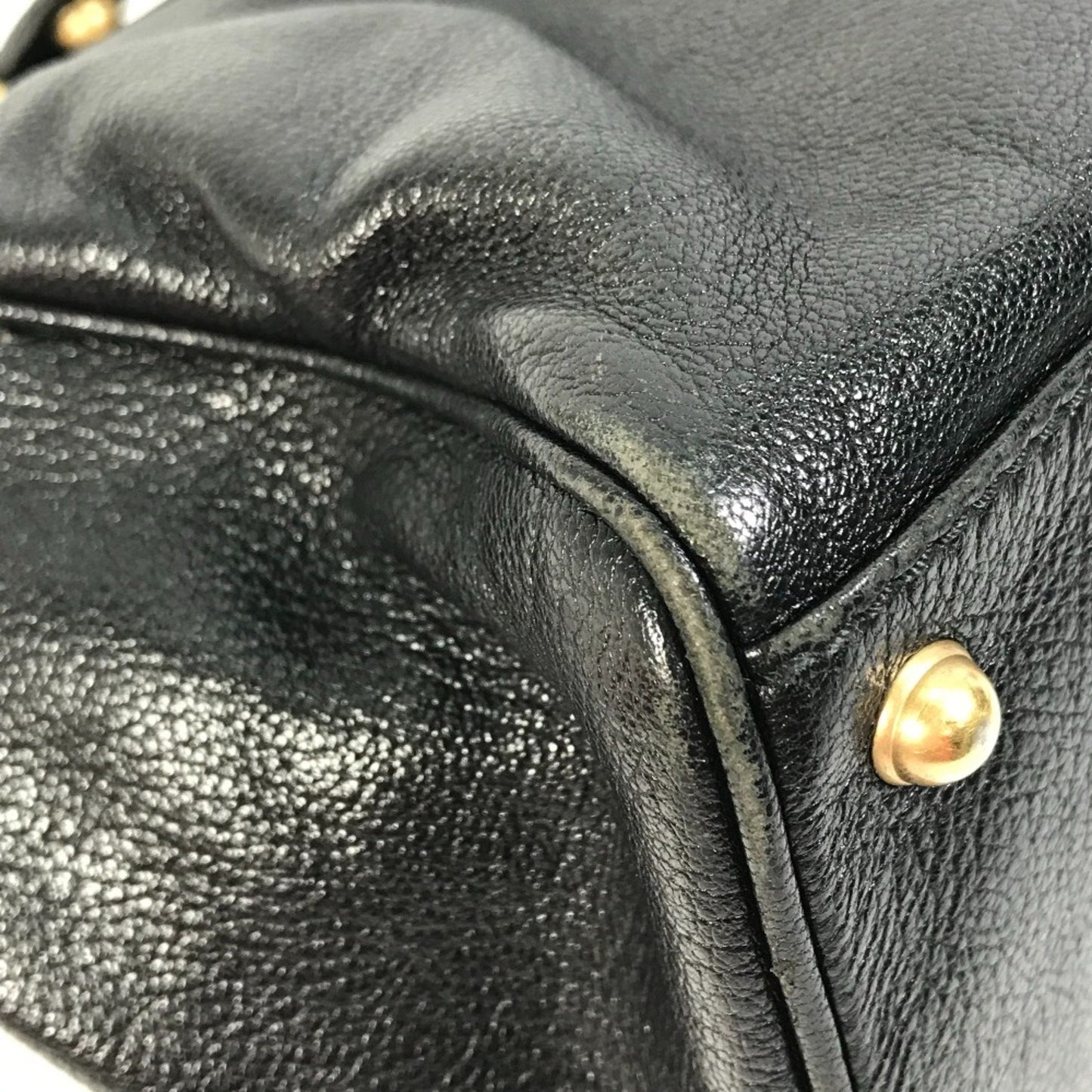 Gucci Black Leather Handbag