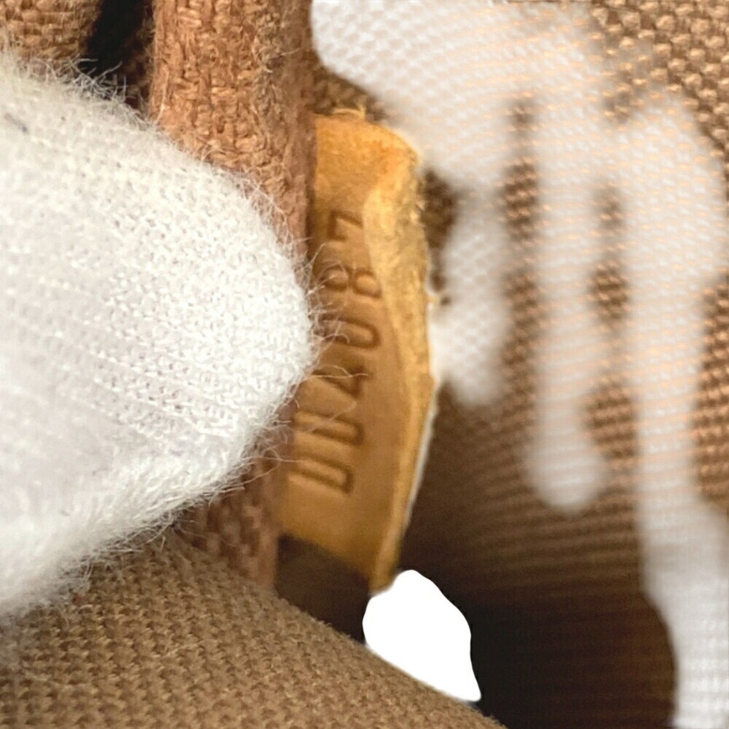 Louis Vuitton Brown Leather Shoulder Bag