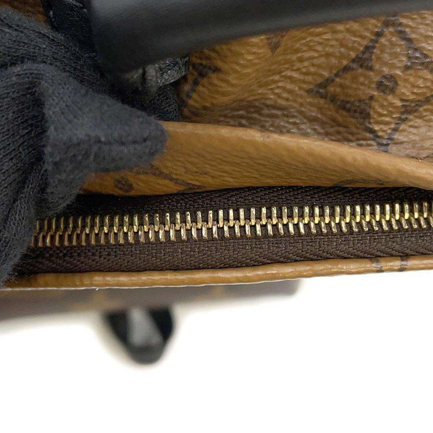 Louis Vuitton Noir Monogram Reverse Monogram Backpack
