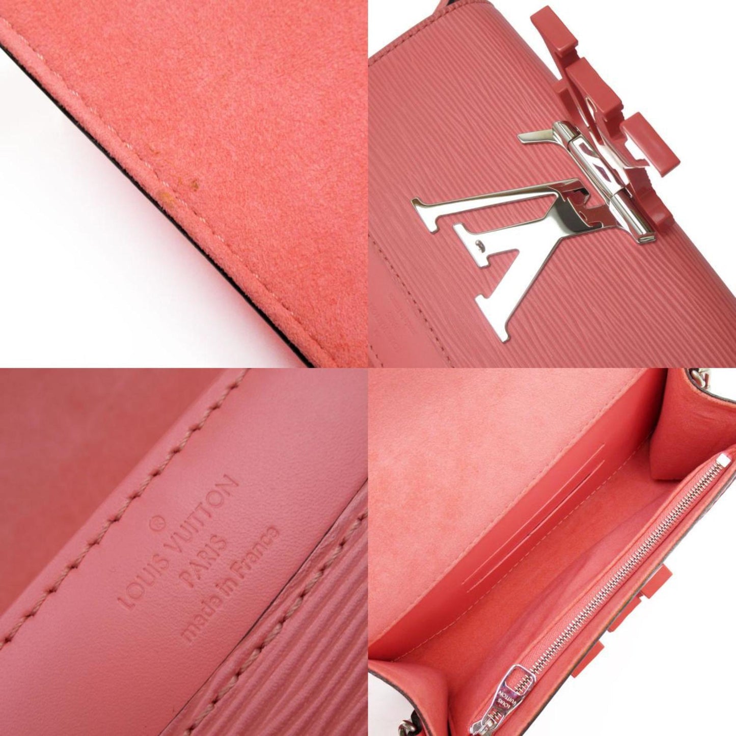 Louis Vuitton Pink Epi Leather Shoulder Bag
