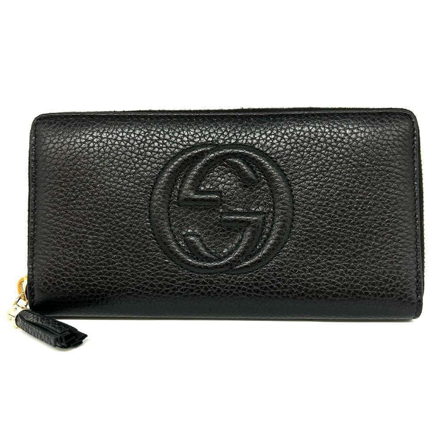 Gucci Black Leather Wallet (Bi-Fold) ()