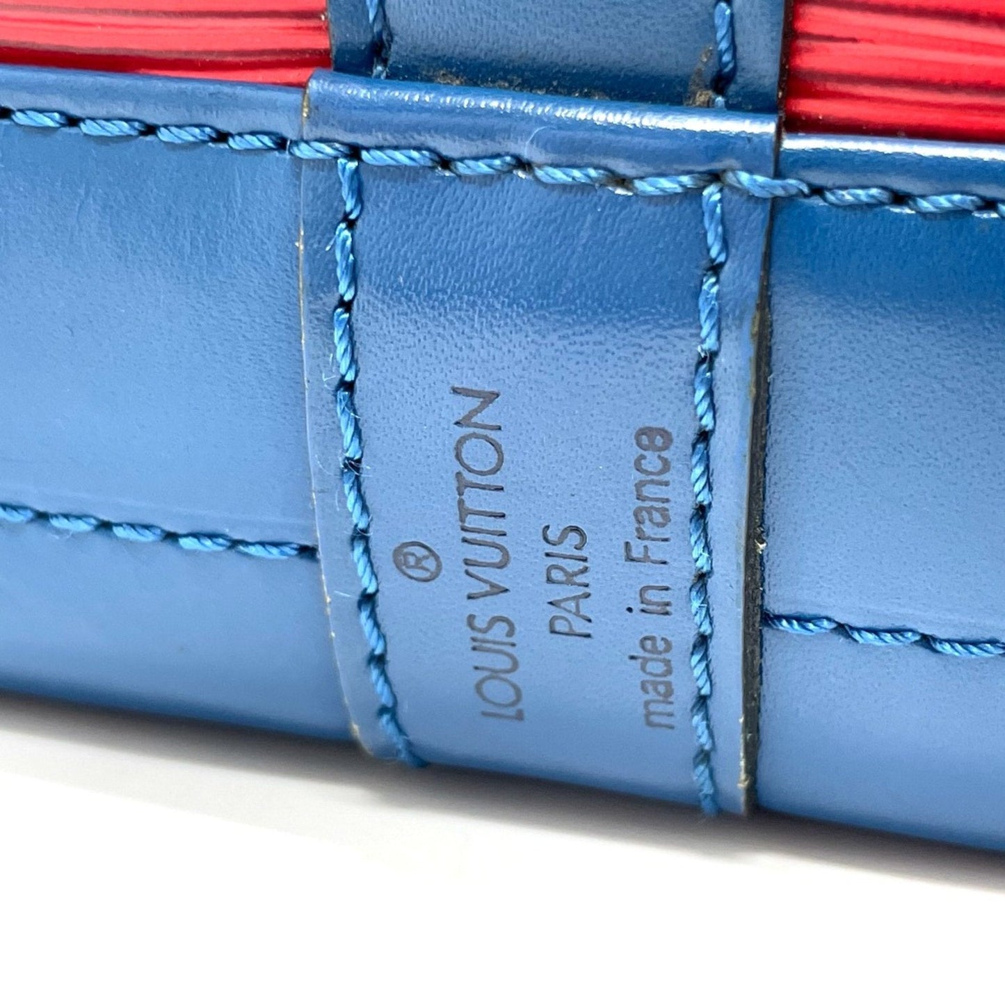 Louis Vuitton Red Leather Shoulder Bag