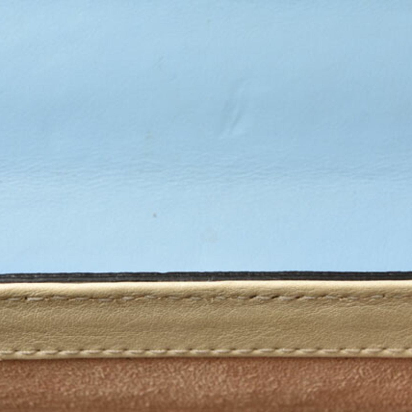 Gucci Beige Blue Brown Gg Supreme Shoulder Bag