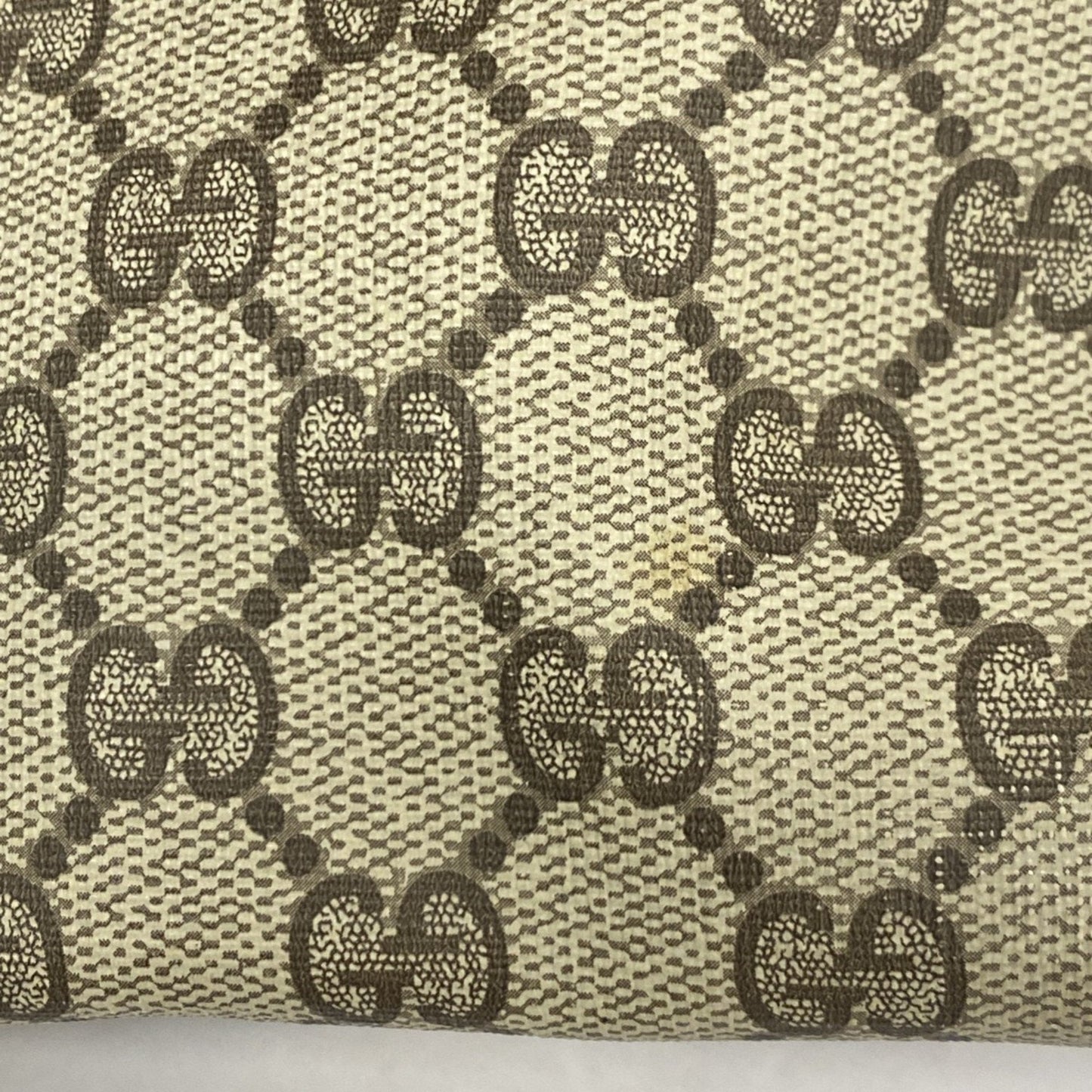Gucci Brown Pvc Tote Bag