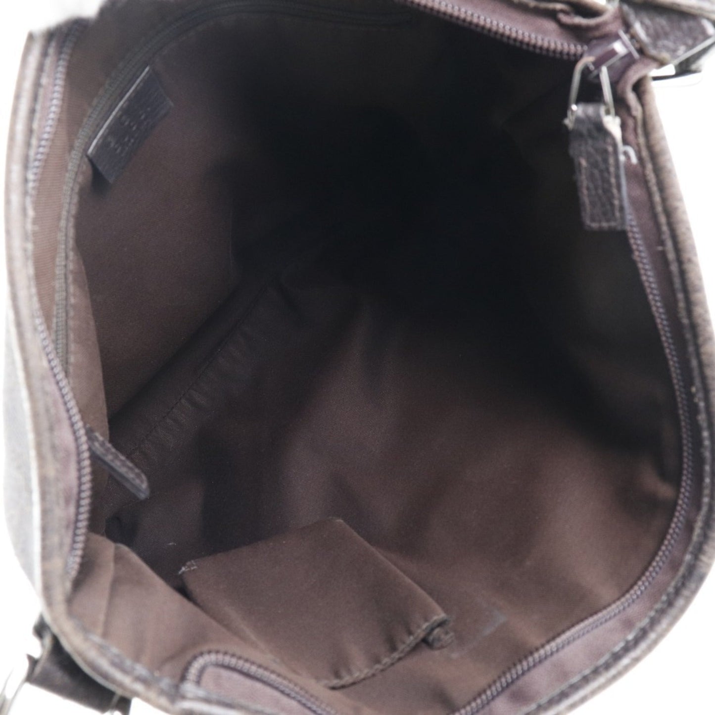 Gucci Abbey Brown Gg Canvas Shoulder Bag