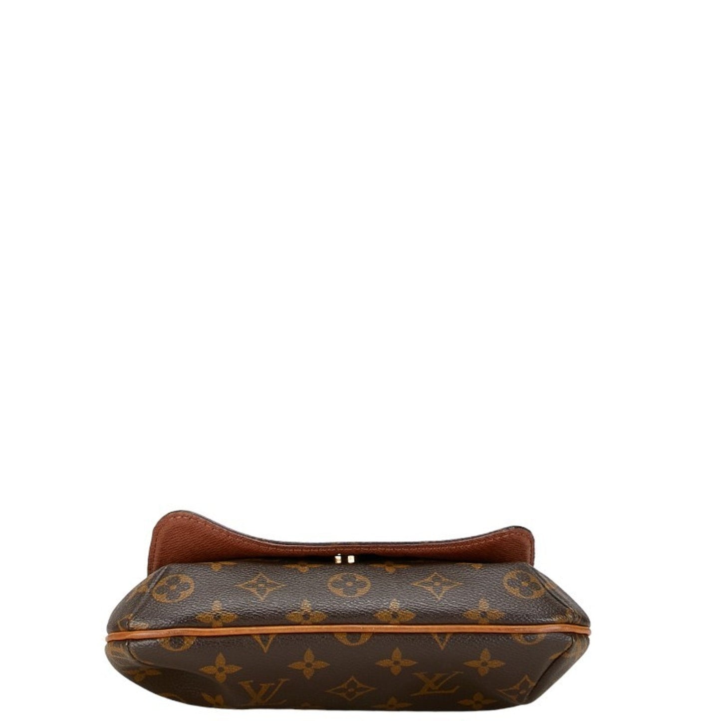 Louis Vuitton Brown Pvc Leather Shoulder Bag