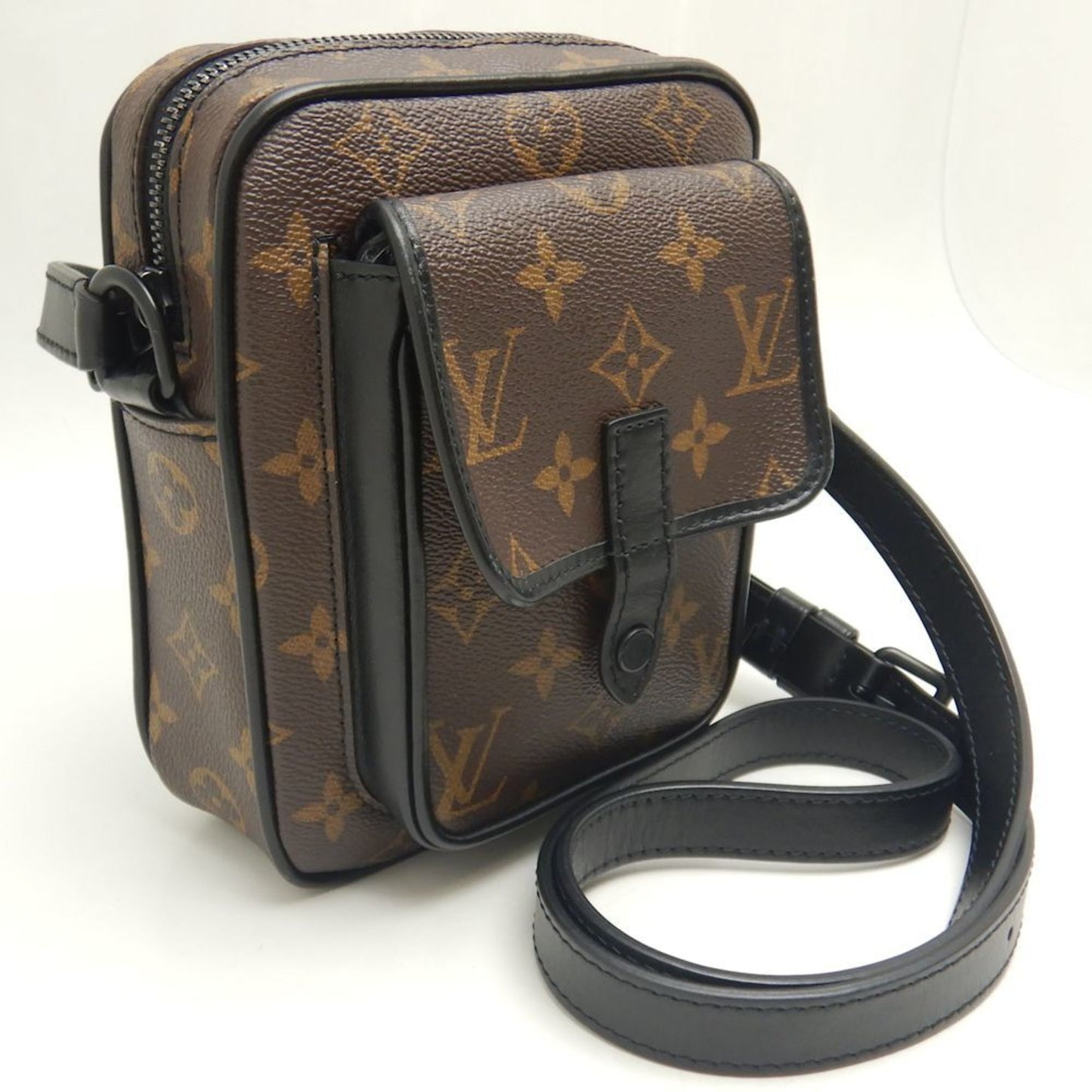 Louis Vuitton Brown Pvc Shoulder Bag