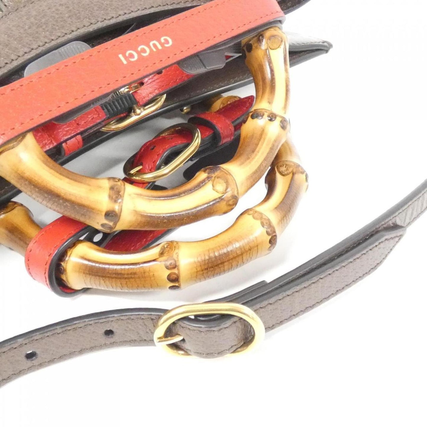 Gucci Beige Brown Gg Canvas Handbag