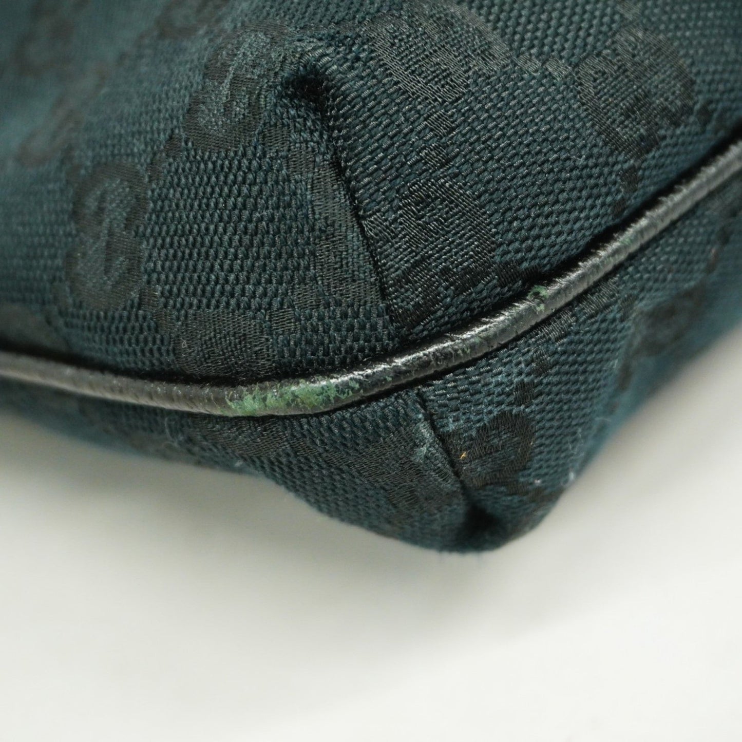 Gucci Black Canvas Shoulder Bag