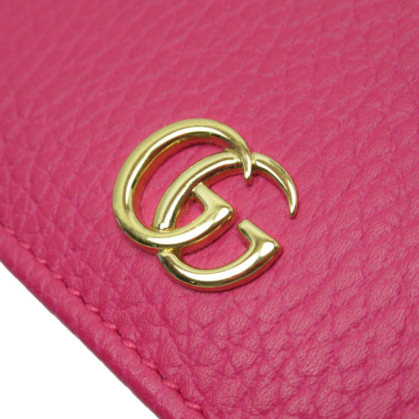 Gucci Pink Leather Wallet (Bi-Fold)