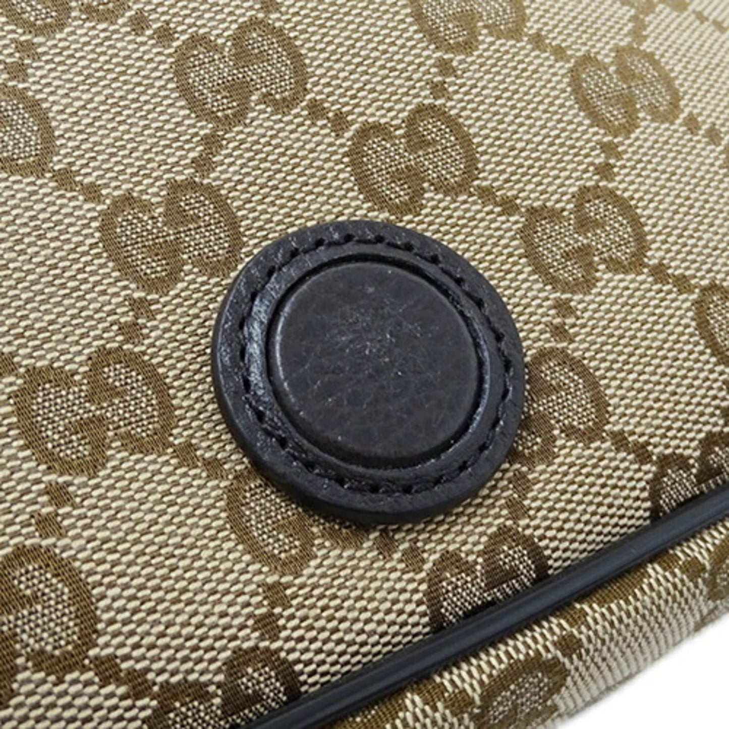 Gucci Beige Brown Gg Canvas Shoulder Bag