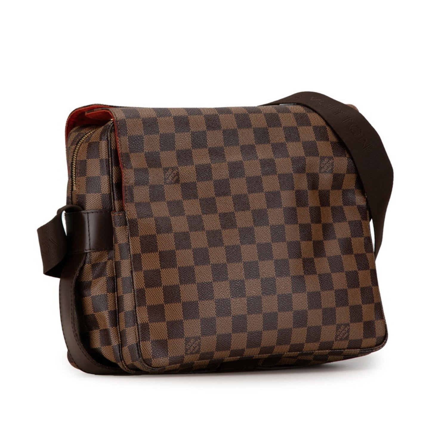 Louis Vuitton Brown Pvc Leather Shoulder Bag