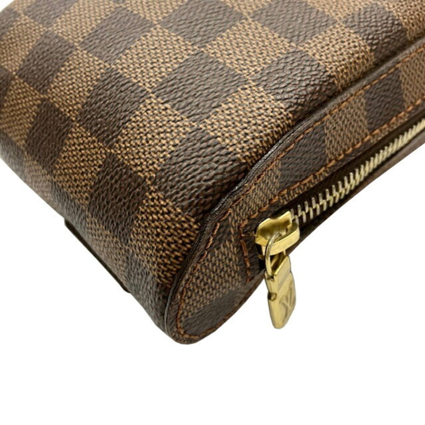 Louis Vuitton Ebene Damier Canvas Shoulder Bag Sling Bag