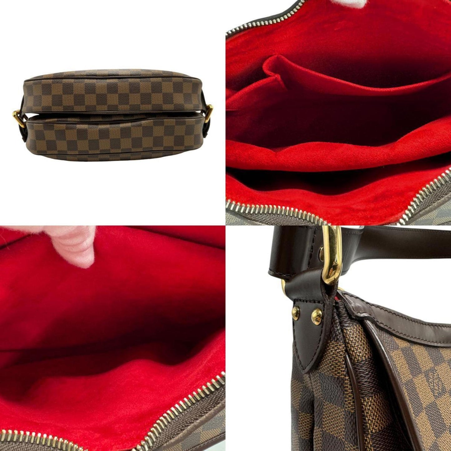 Louis Vuitton Ebene Damier Canvas Shoulder Bag
