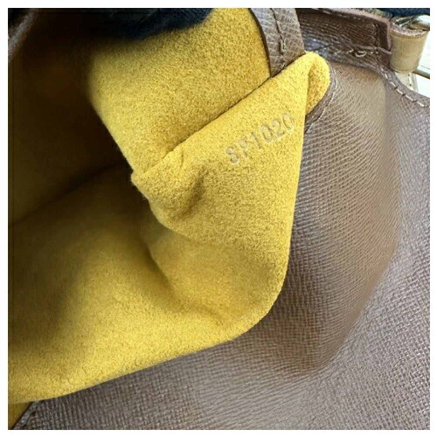Louis Vuitton Monogram Brown Pvc Leather Shoulder Bag
