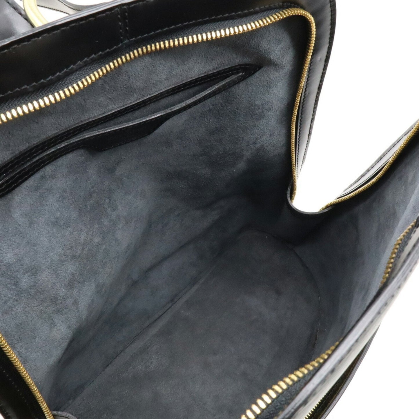 Louis Vuitton Black Noir Epi Leather Backpack Shoulder Bag
